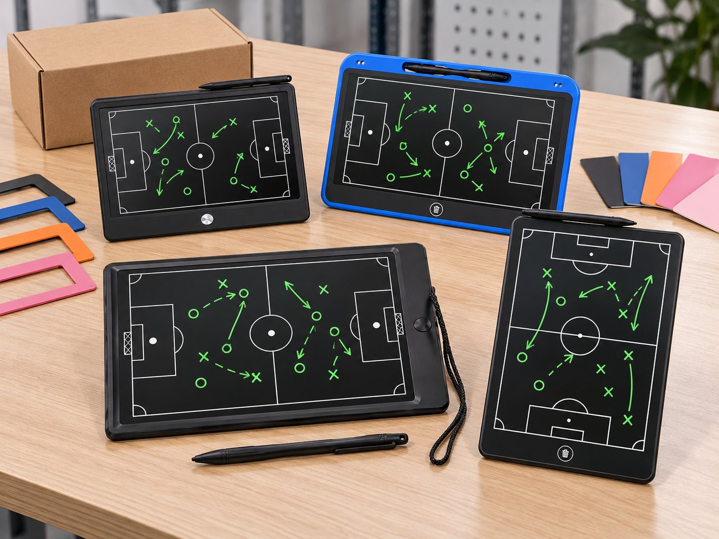 Four LCD tactical board models presented for OEM customization
